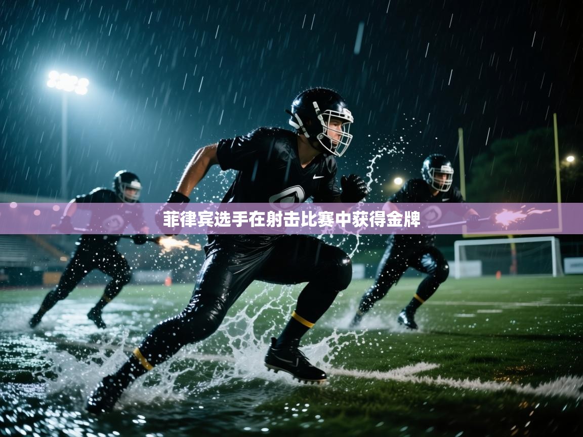 菲律宾选手在射击比赛中获得金牌