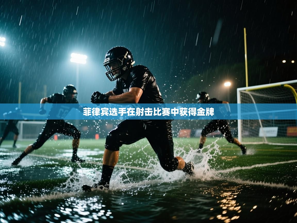 菲律宾选手在射击比赛中获得金牌 第2张